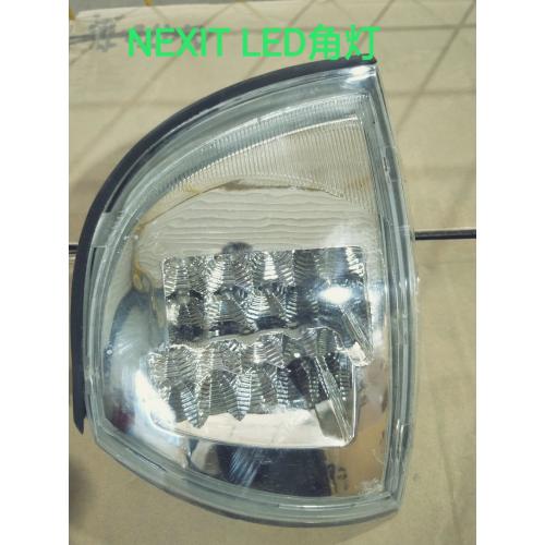 поворотник хрустальный белый LED R